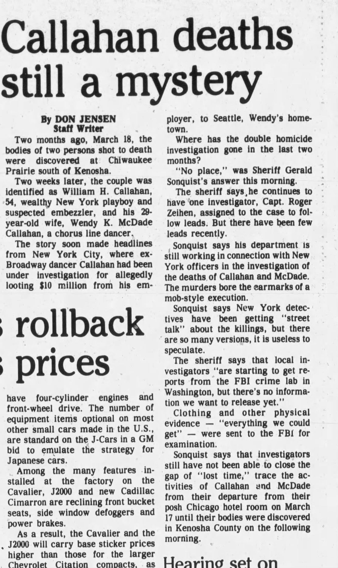 Kenosha News (Kenosha, Wisconsin) · 18 May 1981, Mon · Page 14